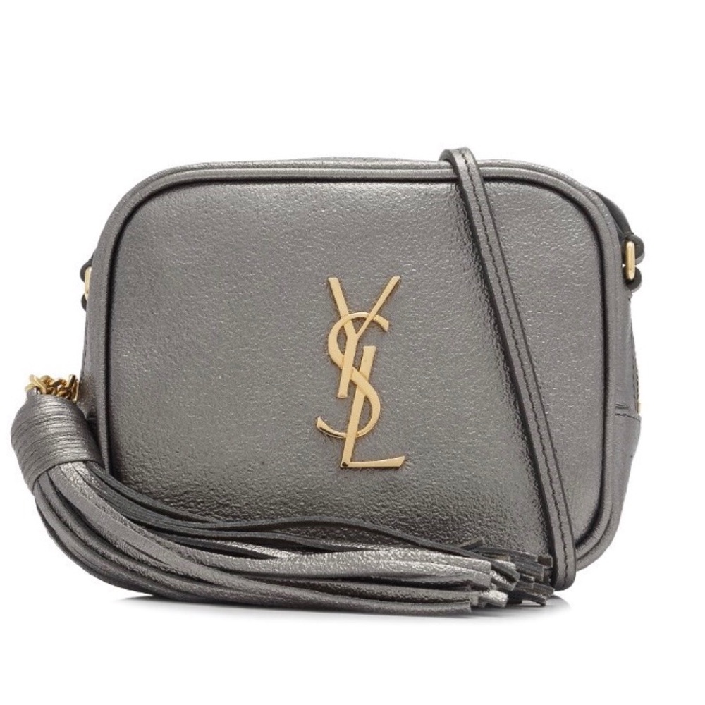 Saint Laurent Monogram Fringe Blogger Crossbody